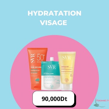 PAck hydratation visage