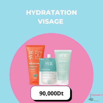 Pack hydratation visage